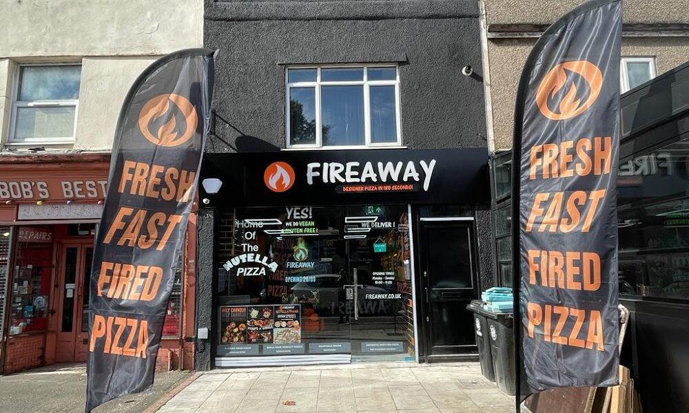 Fireaway Pizza Gloucester Road, Bristol